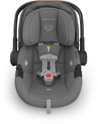 UPPAbaby Aria Lightweight Infant Car Seat - Greyson (Dark Grey) - 1001-ARI-US-GRY