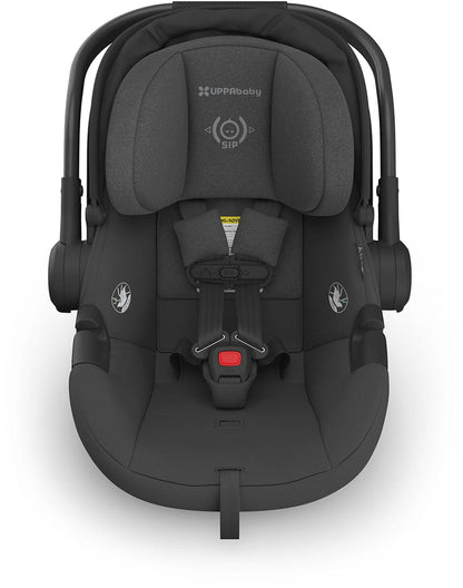 UPPAbaby Aria Lightweight Infant Car Seat - Jake (Charcoal) - 1001-ARI-US-JKE