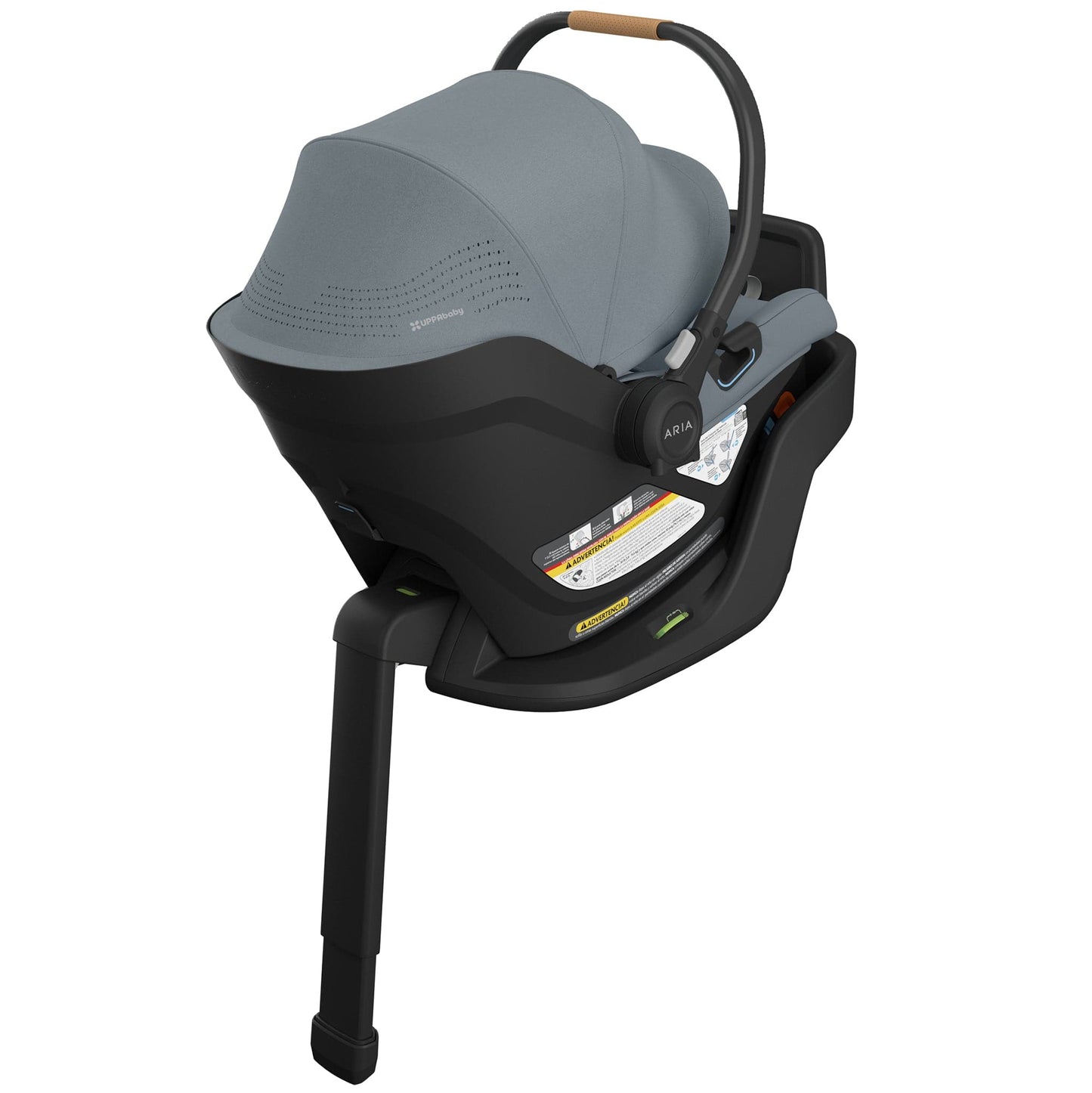 UPPAbaby Aria V2 Lightweight Infant Car Seat - Callum / Dillan (Stone Blue) - 1002-ARI-US-CLM