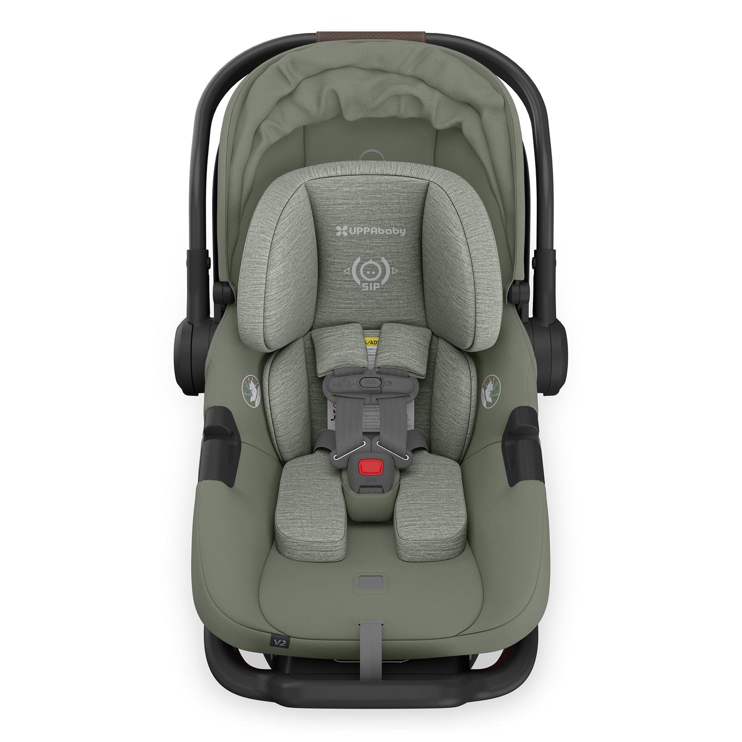 UPPAbaby Aria V2 Lightweight Infant Car Seat - Evelyn (Meadow Green) - 1002-ARI-US-EVE