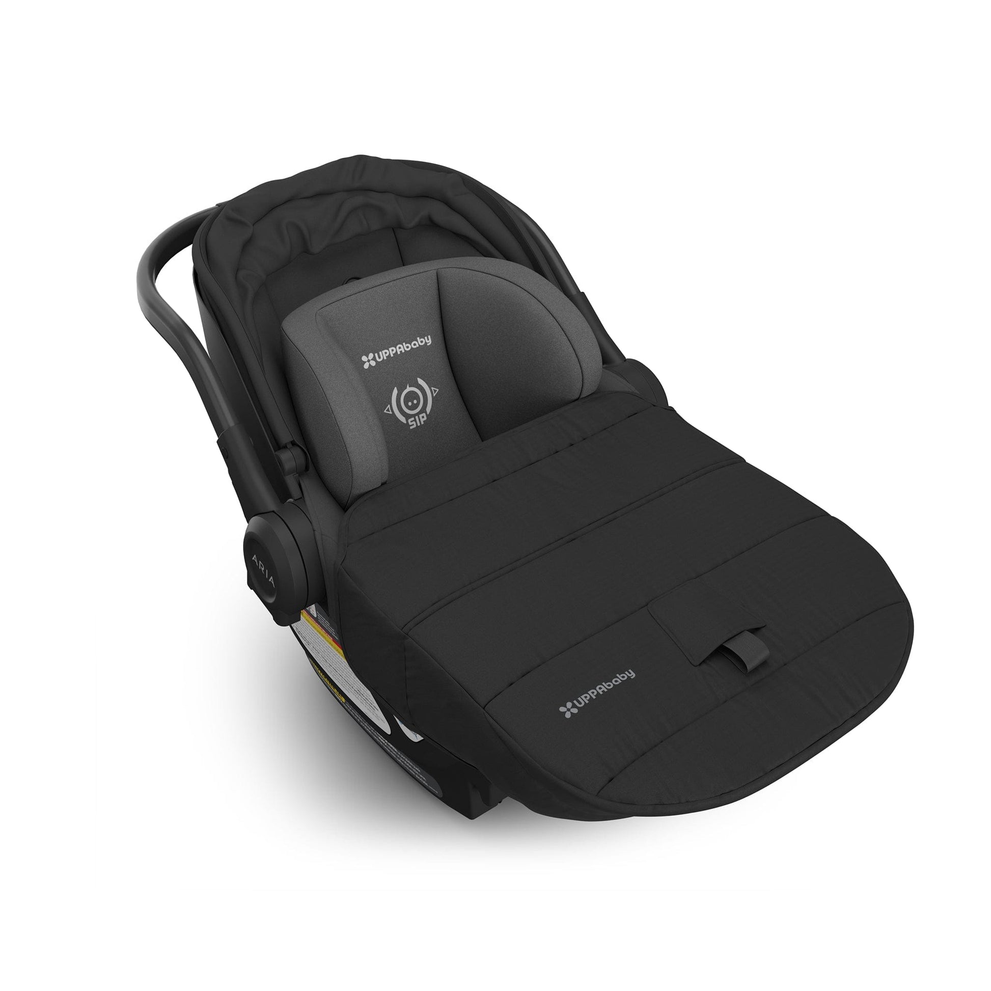 UPPAbaby Aria V2 Lightweight Infant Car Seat - Jake (Charcoal) - 1002-ARI-US-JKE