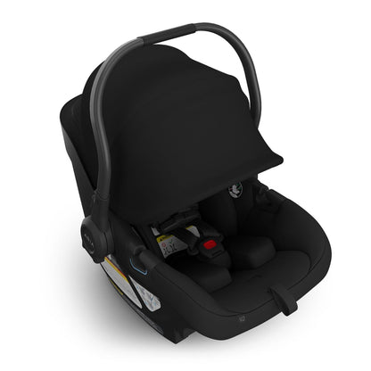 UPPAbaby Aria V2 Lightweight Infant Car Seat - James (Black) - 1002-ARI-US-JMS