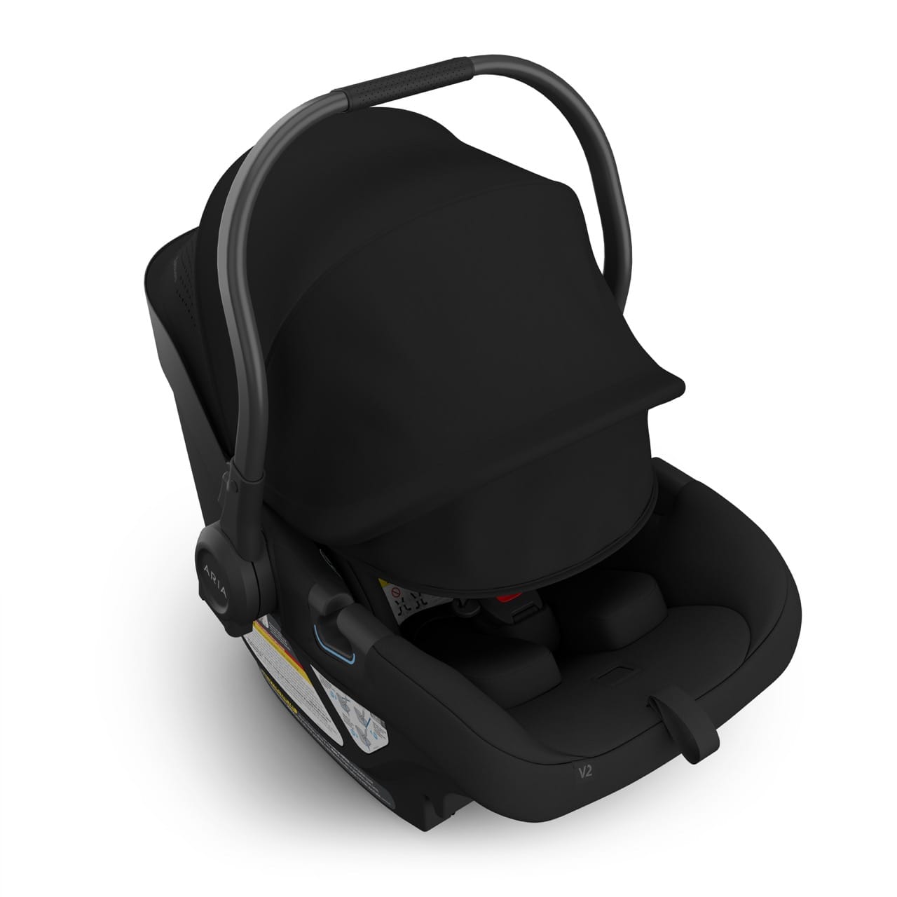 UPPAbaby Aria V2 Lightweight Infant Car Seat - James (Black) - 1002-ARI-US-JMS