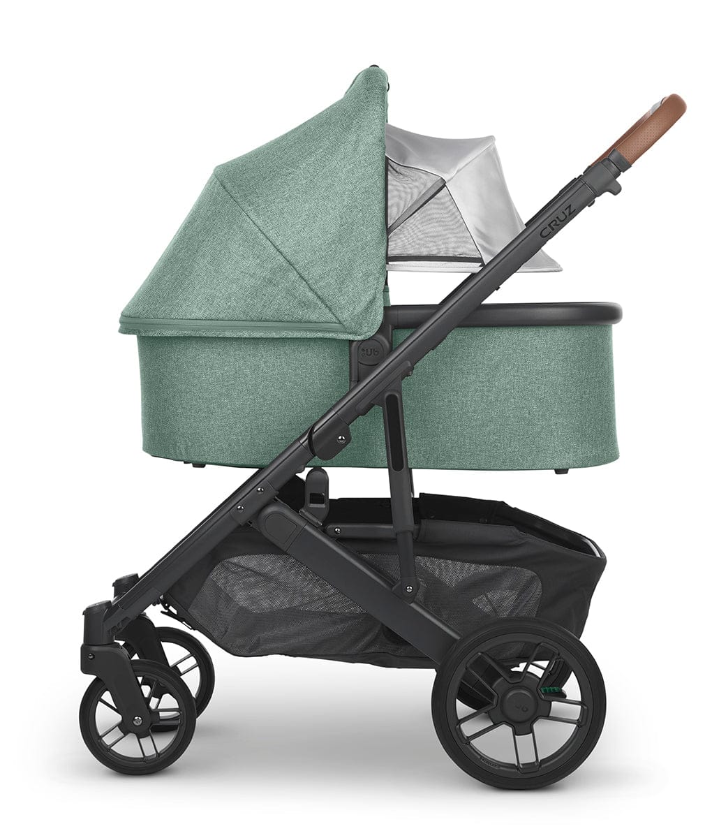 UPPAbaby Bassinet - Gwen (Green Melange / Carbon) - 0920-BAS-NA-GWN