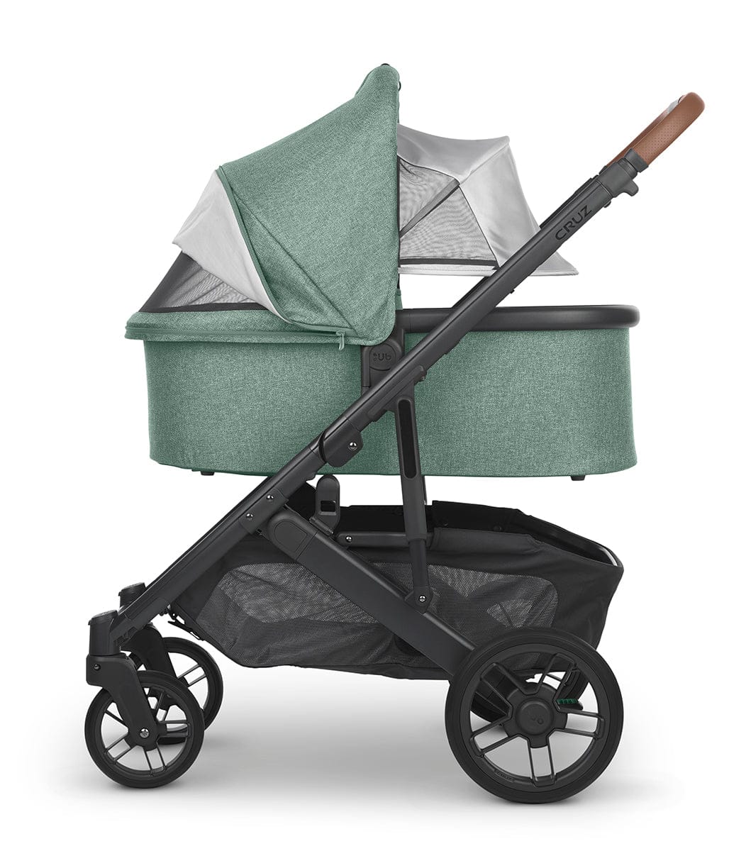 UPPAbaby Bassinet - Gwen (Green Melange / Carbon) - 0920-BAS-NA-GWN