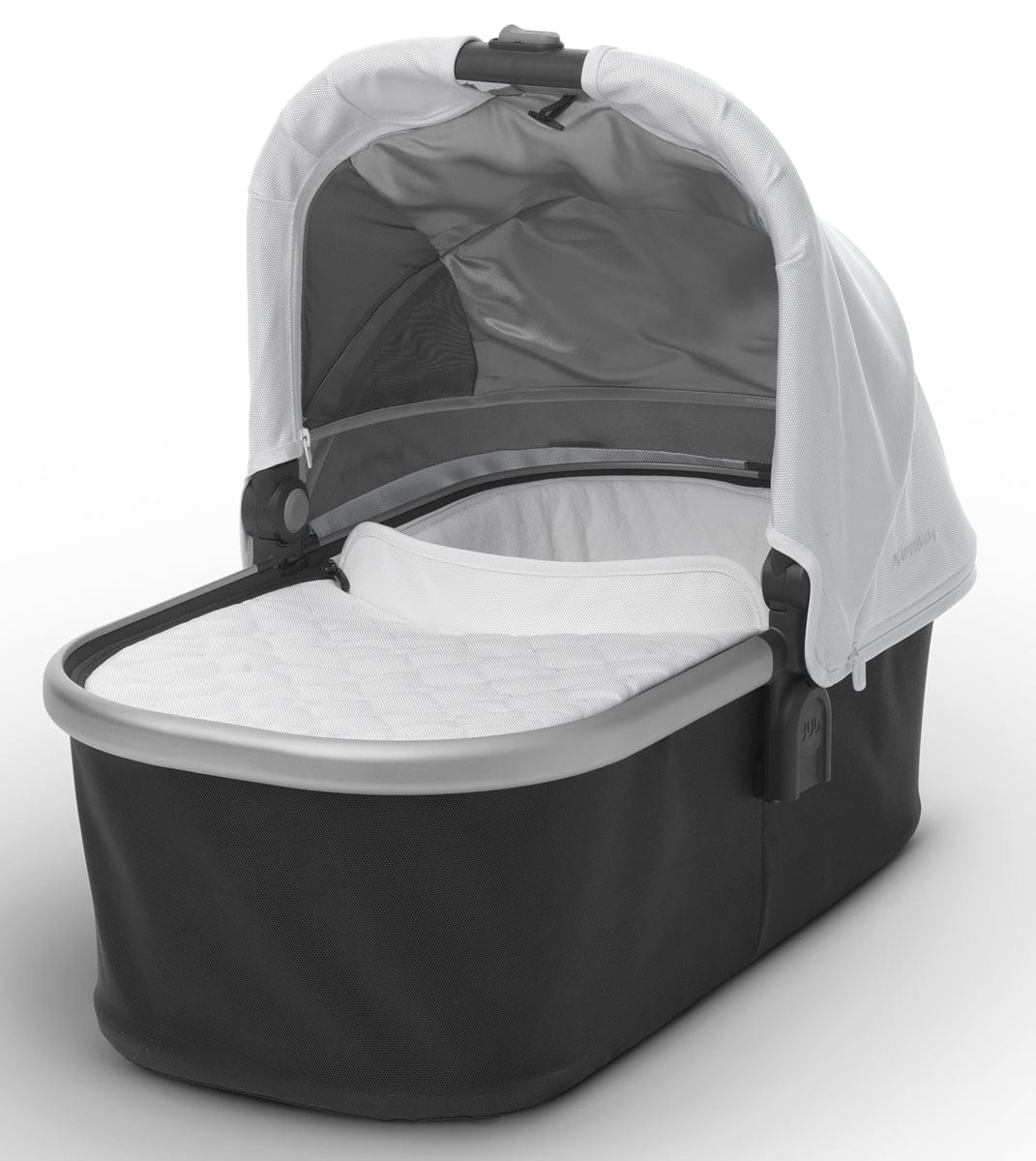 UPPAbaby 2017 Bassinet - Loic (White/Silver)