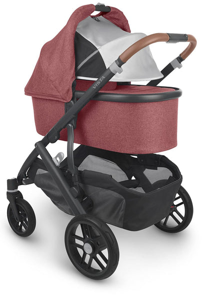 UPPAbaby Bassinet - Lucy (Rosewood Melange / Carbon) - 0920-BAS-NA-LCY