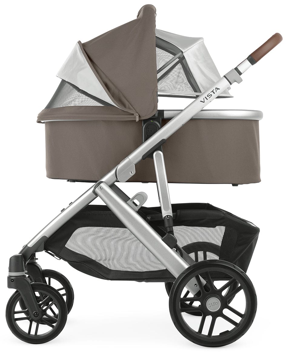 UPPAbaby Bassinet - Theo (Dark Taupe / Silver) - 0920-BAS-NA-THO