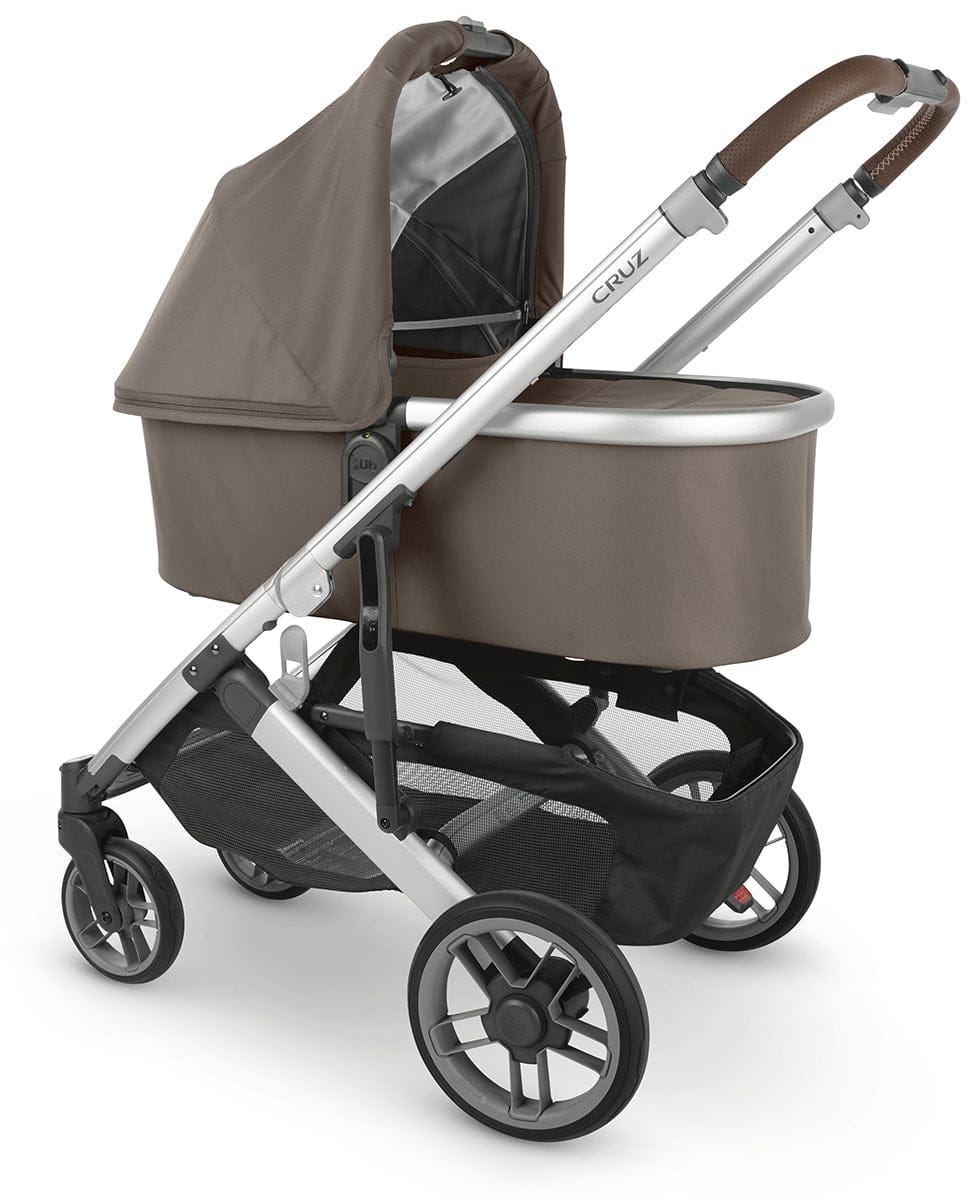 UPPAbaby Bassinet - Theo (Dark Taupe / Silver) - 0920-BAS-NA-THO