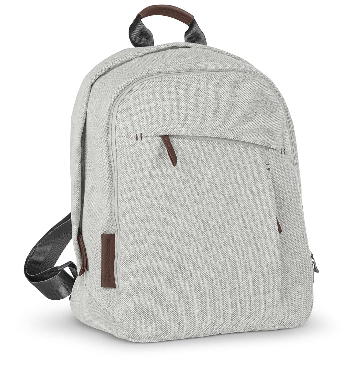 UPPAbaby Changing Backpack - Anthony (White and Grey Chenille / Chestnut Leather) - 0919-DPB-WW-ATH