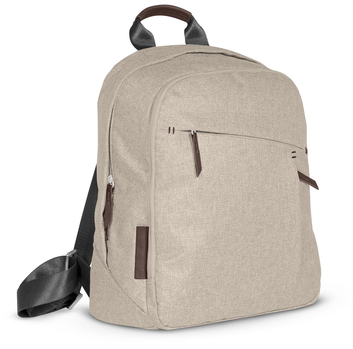 UPPAbaby Changing Backpack - Declan (Oat Melange/Chestnut Leather) - 0919-DPB-WW-DCL