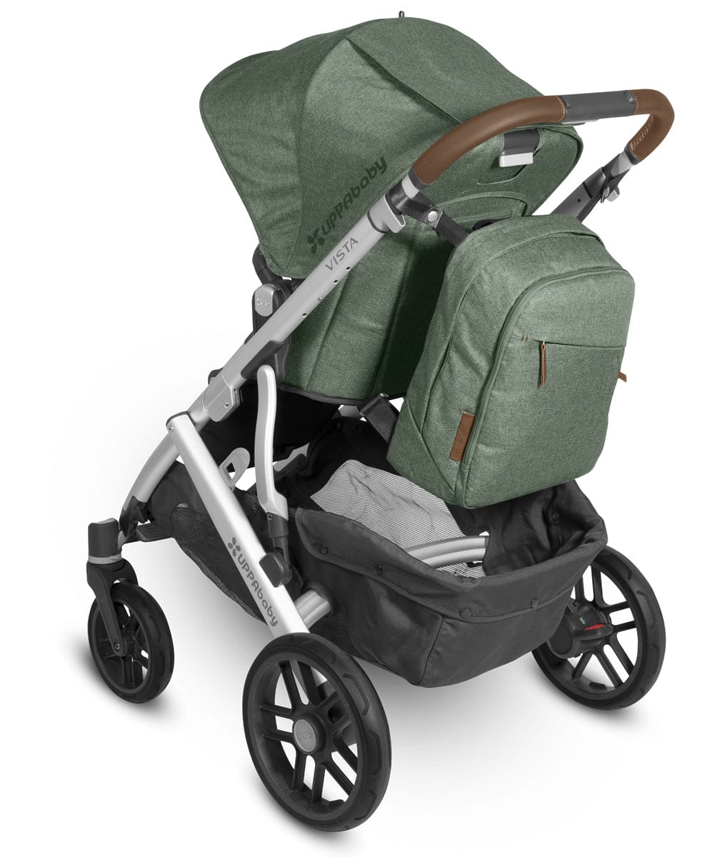UPPAbaby Changing Backpack Diaper Bag - Emmett/Gwen ? Green Mélange - 0919-DPB-WW-EMT