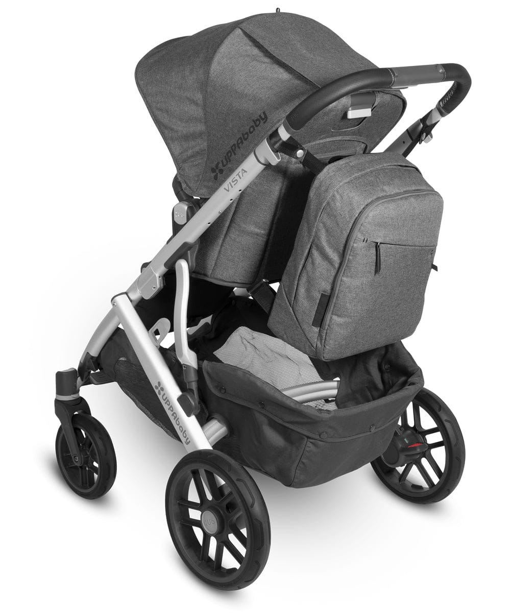 UPPAbaby Changing Backpack Diaper Bag - Jordan (Charcoal Melange) - 0919-dpb-ww-jor