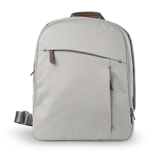 UPPAbaby Changing Backpack - Savannah (Pearl Gray Jacquard / Chestnut Leather) - 0919-DPB-WW-SAV