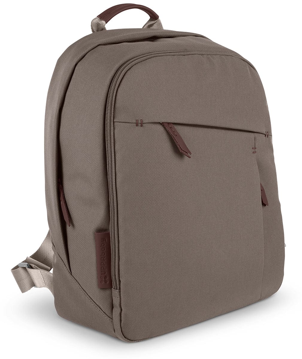 UPPAbaby Changing Backpack - Theo (Dark Taupe / Chestnut Leather) - 0919-DPB-WW-THO