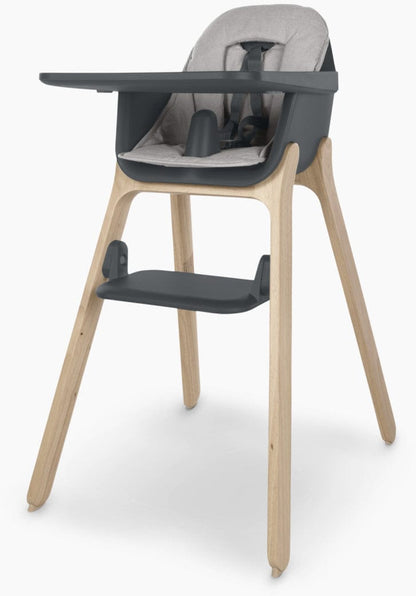 UPPAbaby Ciro High Chair + Cushion Bundle - Caleb / Grey - 1701-CIR-NA-CAL-0901-HCC-WW