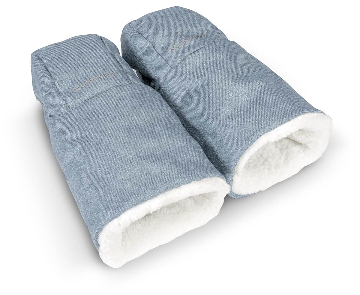 UPPAbaby Cozy Hand Muffs - Gregory (Blue Melange) - 0901-CHM-WW-GRG