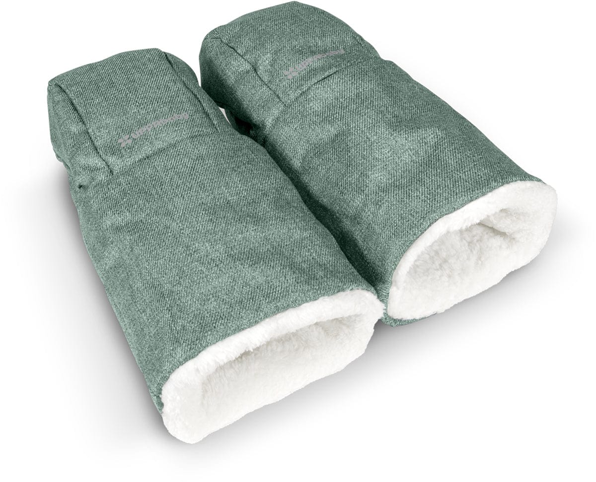 UPPAbaby Cozy Hand Muffs - Gwen / Emmett (Green Melange) - 0901-CHM-WW-GWN