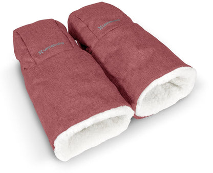 UPPAbaby Cozy Hand Muffs - Lucy (Rosewood Melange) - 0901-CHM-WW-LCY