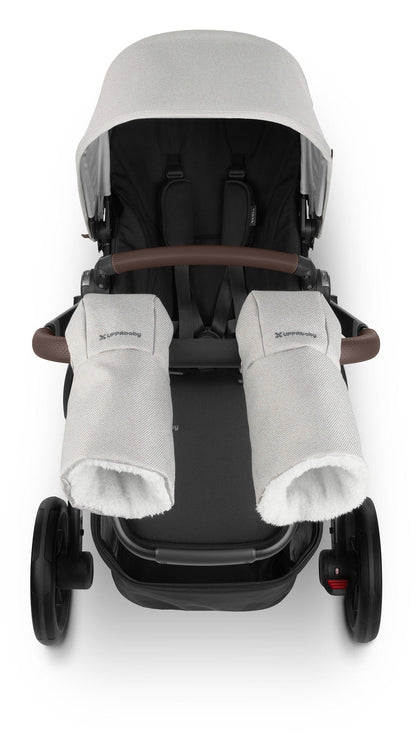 UPPAbaby Cozy Hand Muffs - Savannah (Pearl Gray Jacquard) - 0901-CHM-WW-SAV