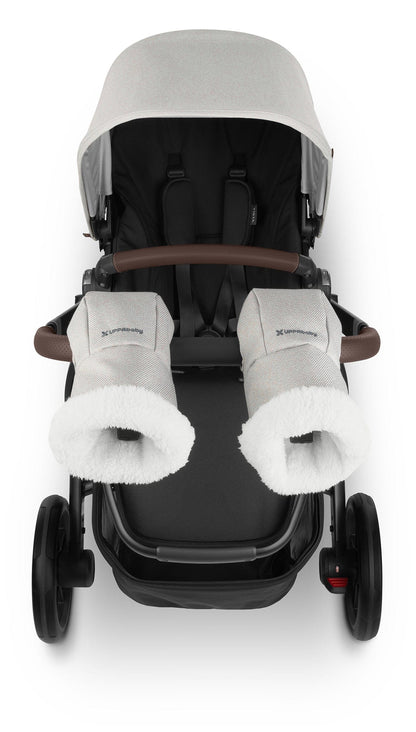 UPPAbaby Cozy Hand Muffs - Savannah (Pearl Gray Jacquard) - 0901-CHM-WW-SAV