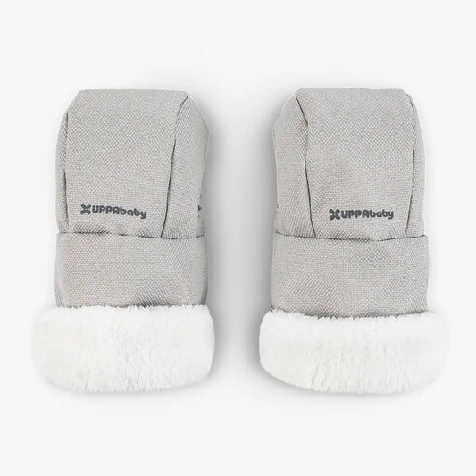 UPPAbaby Cozy Hand Muffs - Savannah (Pearl Gray Jacquard) - 0901-CHM-WW-SAV