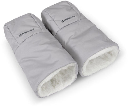 UPPAbaby Cozy Hand Muffs - STELLA (Grey Brushed Melange) - 0901-CHM-WW-STL
