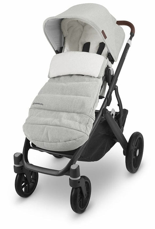 UPPAbaby CozyGanoosh Footmuff - Anthony (White and Grey Chenille)