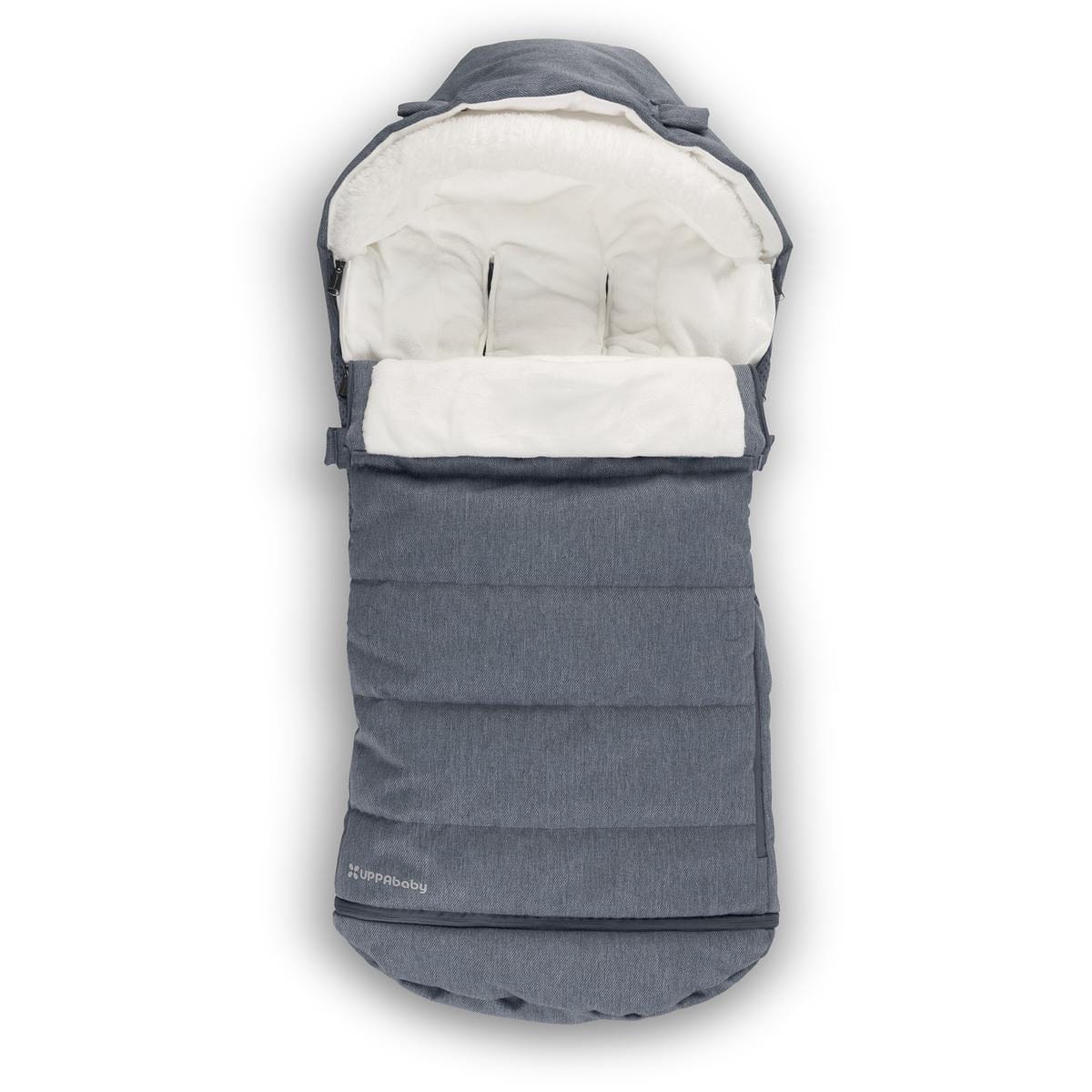 UPPAbaby CozyGanoosh Footmuff - Julian (Dusty Blue Melange) - 0902-CGN-WW-JUL