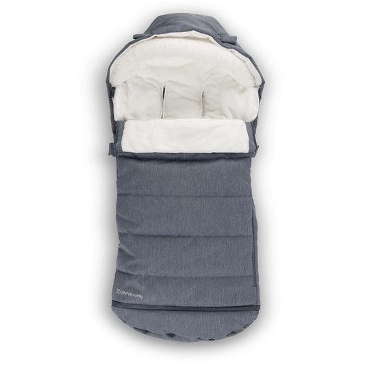 UPPAbaby CozyGanoosh Footmuff - Julian (Dusty Blue Melange) - 0902-CGN-WW-JUL