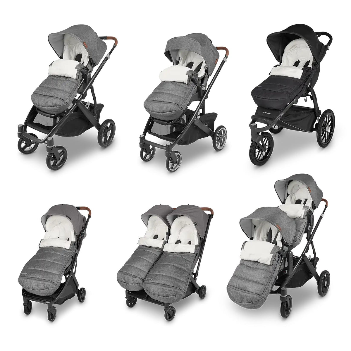 UPPAbaby CozyGanoosh - James (Black)