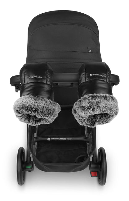 UPPAbaby CozyHandmuffs Luxe - Lyla (Onyx Nylon) - 0901-LCH-WW-LYL