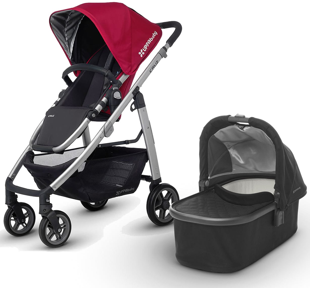 UPPAbaby CRUZ 2016 Stroller & 2017 Bassinet - Denny