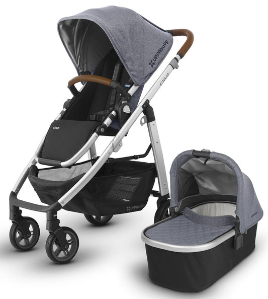 UPPAbaby Cruz 2018 Stroller + Bassinet - uppababy-cruz-stroller-bassinet-family