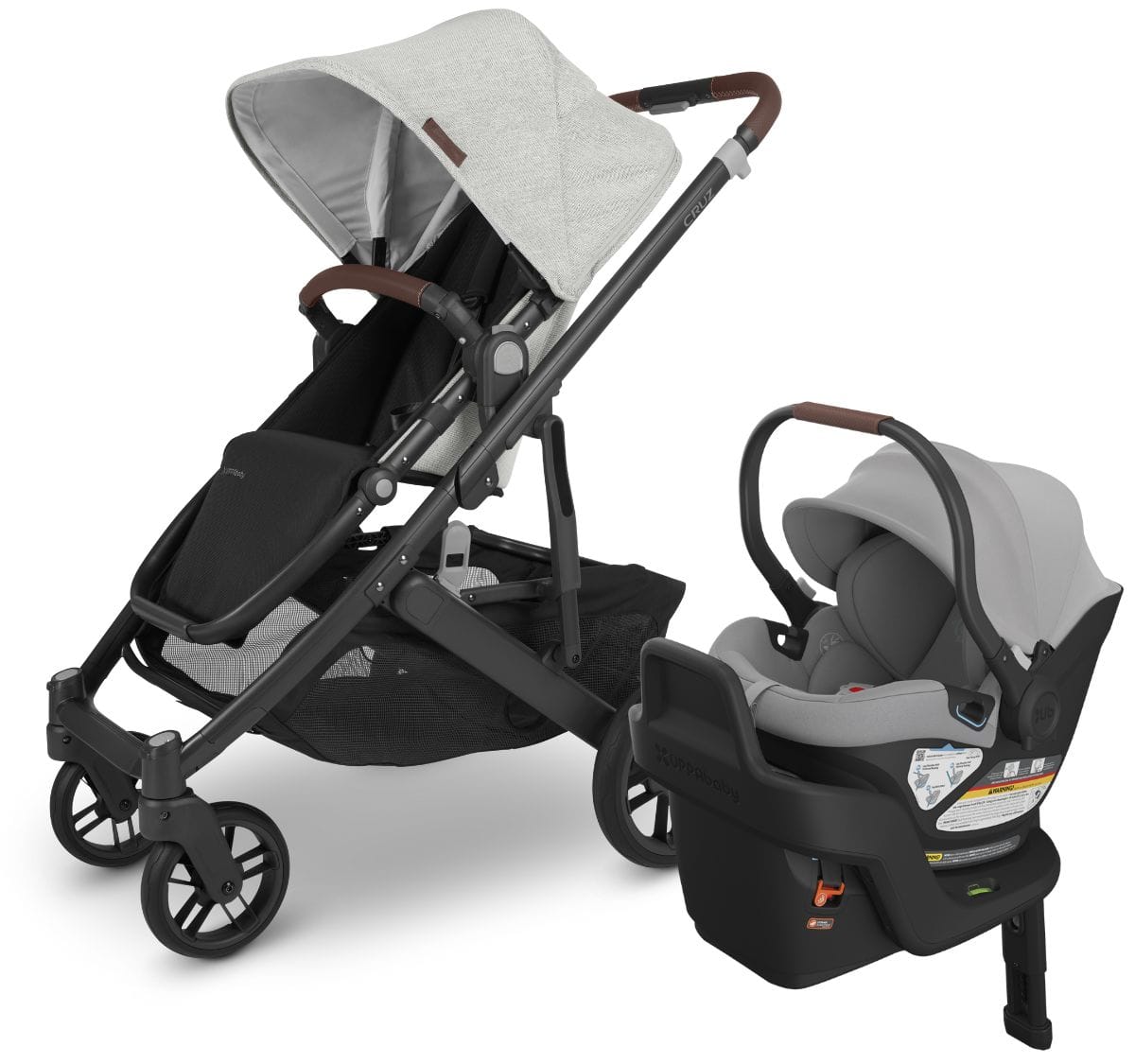 UPPAbaby CRUZ V2 + Aria Travel System Bundle - Anthony - TRVL-ARIA-0420-CRZ-NA-ATH
