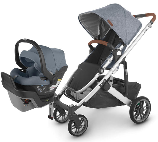 UPPAbaby CRUZ V2 + MESA MAX Travel System Bundle - Gregory / Gregory - TRVL-MAX-GRG-0420-CRZ-NA-GRG