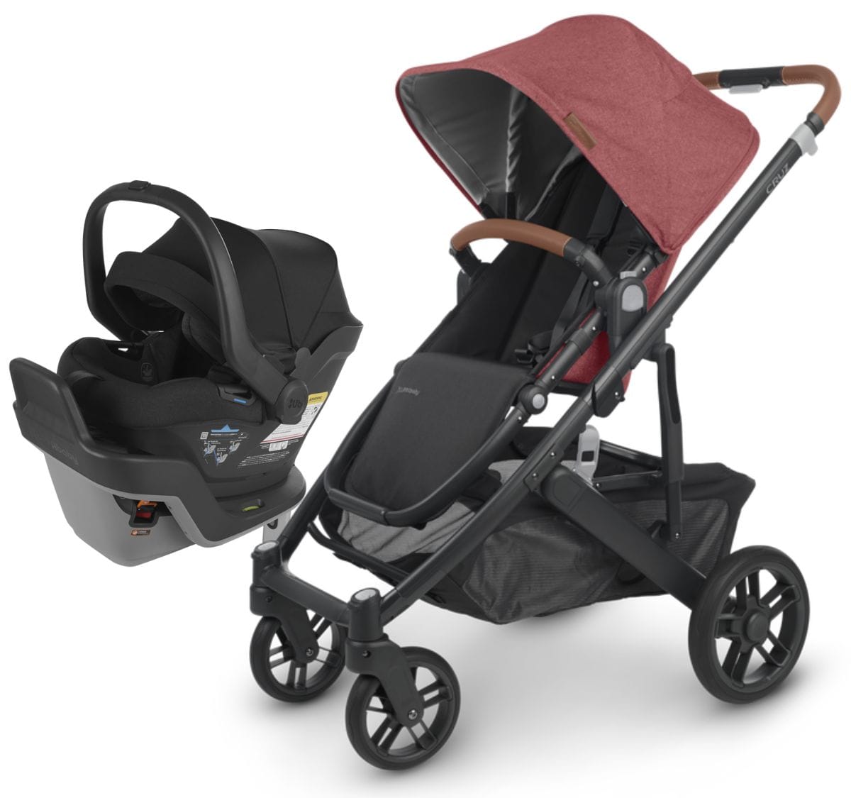 UPPAbaby CRUZ V2 + MESA MAX Travel System Bundle - Lucy / Jake - TRVL-MAX-0420-CRZ-NA-LCY