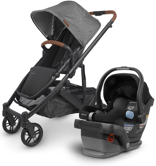 UPPAbaby Cruz V2 + Mesa Travel System Bundle - Greyson / Jake - TRVL-0420-CRZ-NA-GRY