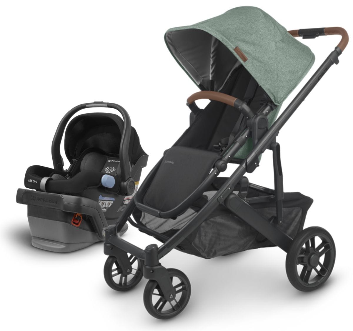 UPPAbaby CRUZ V2 + MESA Travel System Bundle - Gwen / Jake - TRVL-0420-CRZ-NA-GWN