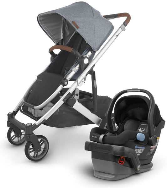 UPPAbaby Cruz V2 + Mesa Travel System - Gregory/Jake - TRVL-0420-CRZ-NA-GRG