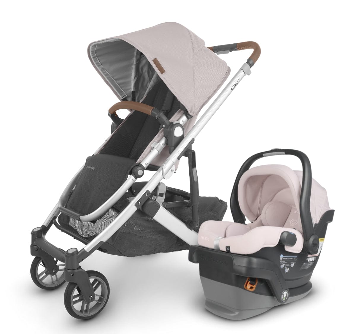 UPPAbaby CRUZ V2 + MESA V2 Travel System Bundle - Alice / Alice