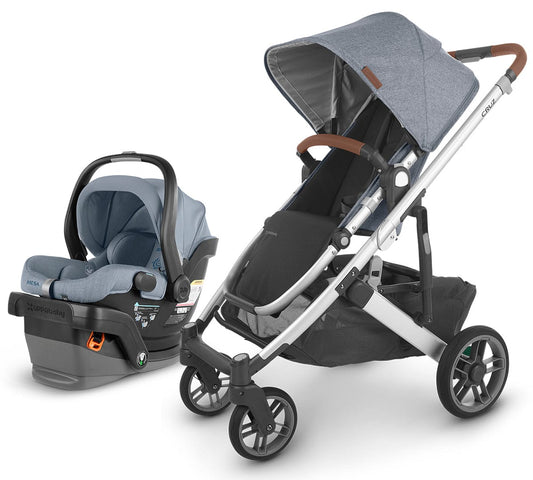 UPPAbaby CRUZ V2 + MESA V2 Travel System Bundle - Gregory / Gregory - TRVL-MESAV2-GRG-0420-CRZ-NA-GRG