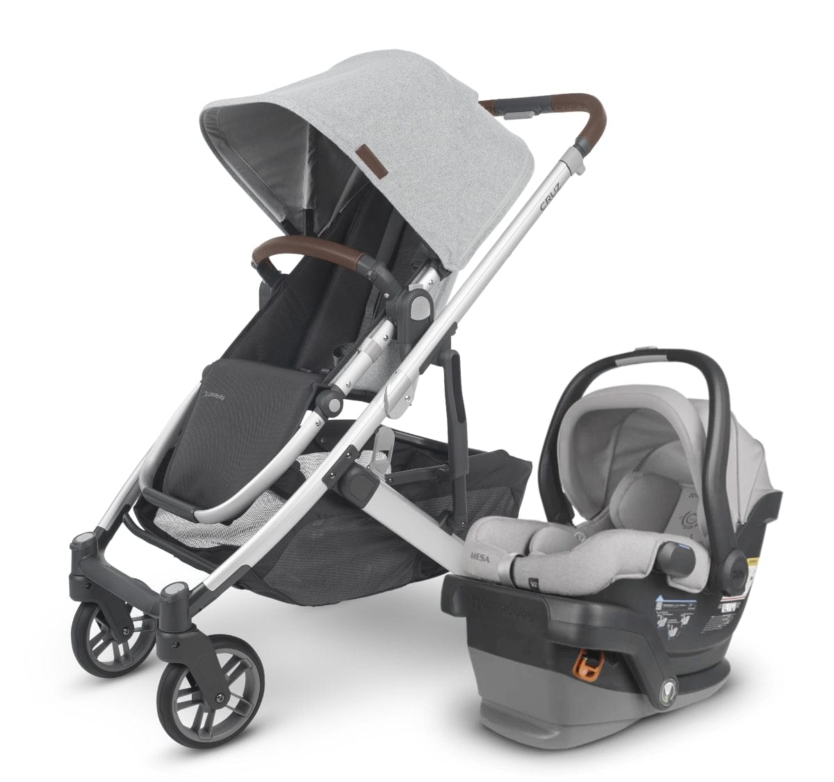 UPPAbaby CRUZ V2 + MESA V2 Travel System Bundle - Stella / Stella