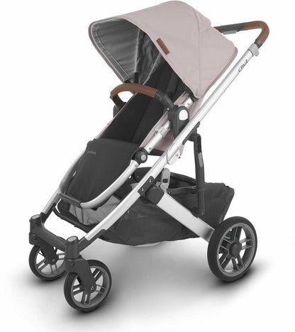 UPPAbaby Cruz V2 Stroller - Alice (Dusty Pink/Silver/Saddle Leather) - 0420-CRZ-NA-ALC