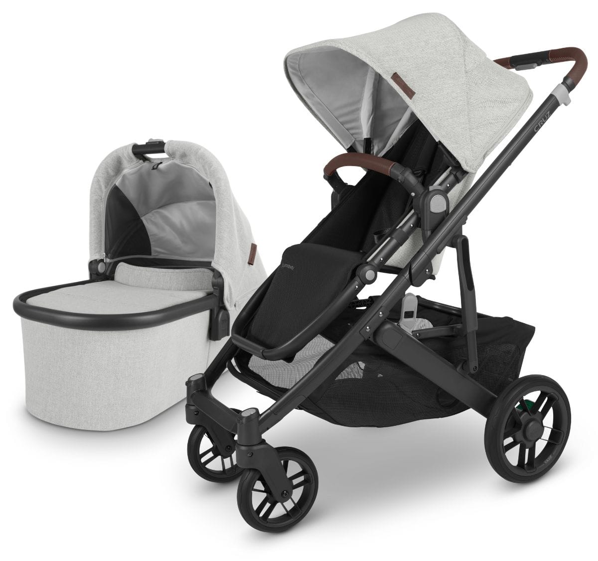 UPPAbaby CRUZ V2 Stroller + Bassinet Bundle - Anthony - BAS-0420-CRZ-NA-ATH