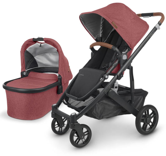 UPPAbaby CRUZ V2 Stroller + Bassinet Bundle - Lucy - BAS-0420-CRZ-NA-LCY