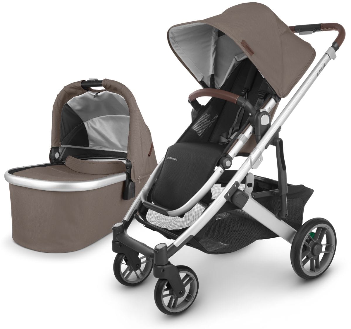 UPPAbaby CRUZ V2 Stroller + Bassinet Bundle - Theo - BAS-0420-CRZ-NA-THO