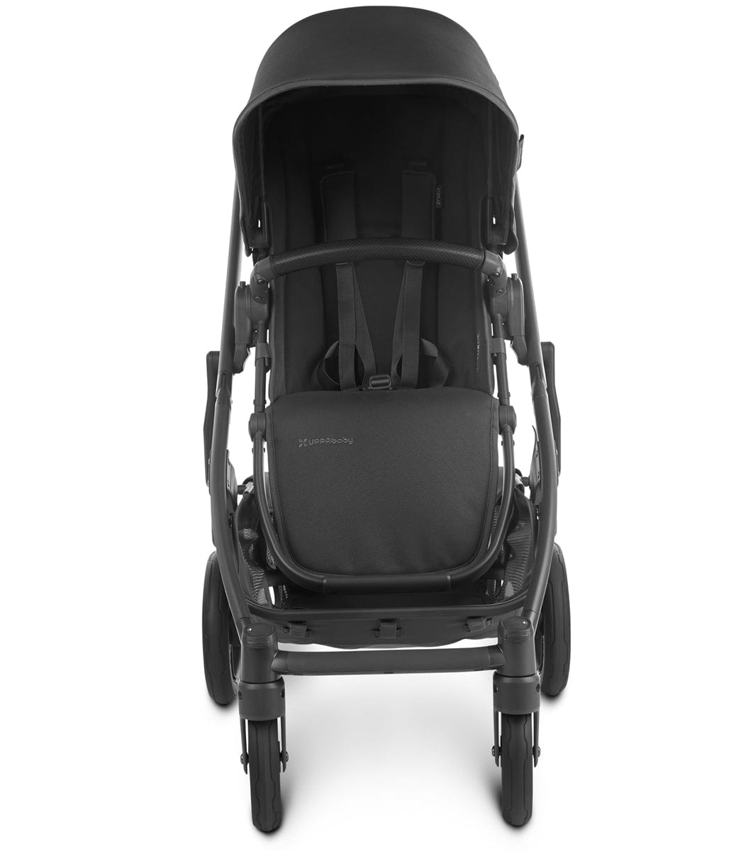 UPPAbaby Cruz V2 Stroller - Jake (Black/Carbon/Black Leather) - 0420-CRZ-NA-JKE