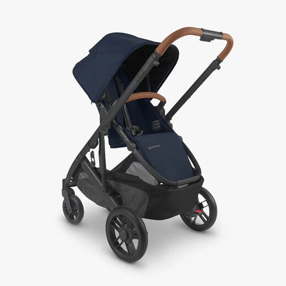 UPPAbaby CRUZ V2 Stroller - Noa (Navy/Carbon/Saddle Leather) - 0420-CRZ-NA-NOA