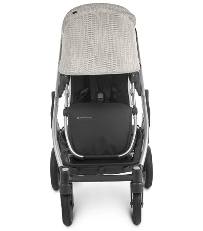 UPPAbaby Cruz V2 Stroller - Sierra (Dune Knit/Silver/Black Leather) - 0420-CRZ-NA-SRA